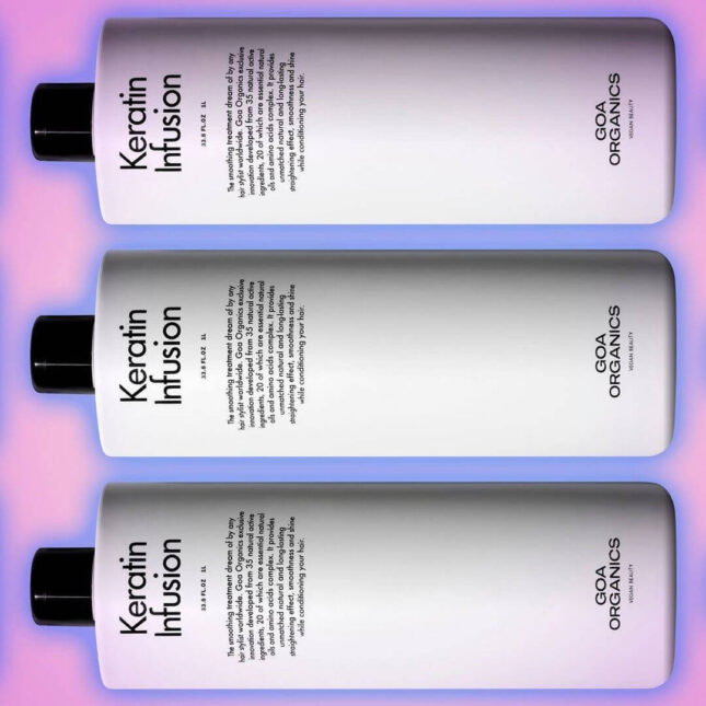 alisado de keratina de goa organics