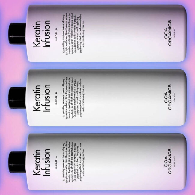 keratin infusion goa organics alisado de keratina de goa organics