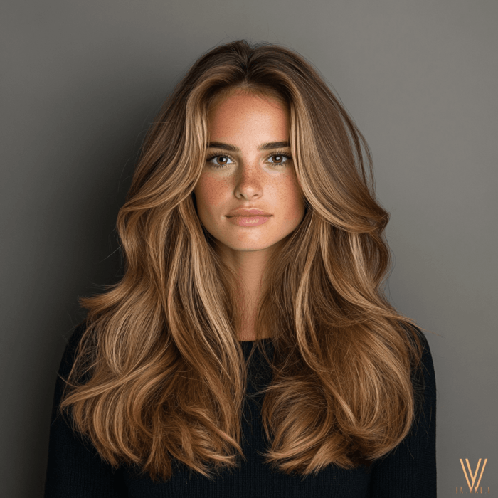 Balayage Mechas Rubias en Pelo Castaño 2026 | Fermín Peluqueros Oviedo