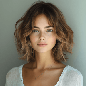 Cortes de pelo media melena modernos: tendencias 2025 para sorprender 5 media melena 2024