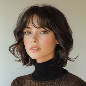 Cortes de pelo media melena modernos: tendencias 2025 para sorprender 7 media melena con flequillo