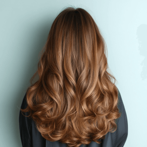 Mechas balayage caramelo