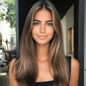 mechas balayage rubios 