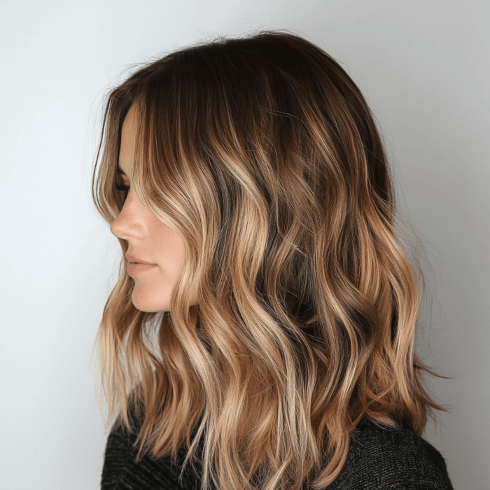 Balayage Mechas Rubias en Pelo Castaño 2026 | Fermín Peluqueros Oviedo
