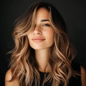 mechas balayage bronde