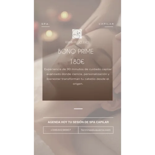 Spa Capilar - Bono Regalo Ritual PRIME