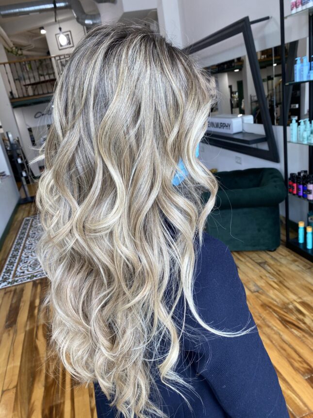 mechas balayage oviedo