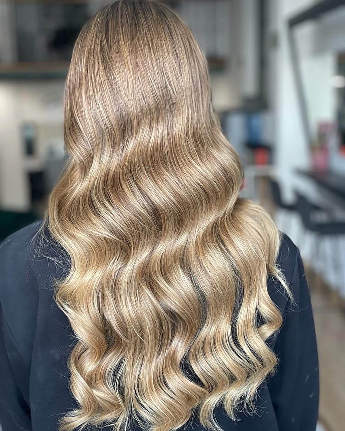 Balayage rubias pelo castaño Oviedo