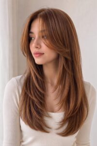 Qué estilos de flequillo son tendencia ahora. 1 FLEQUILLO CORTINA