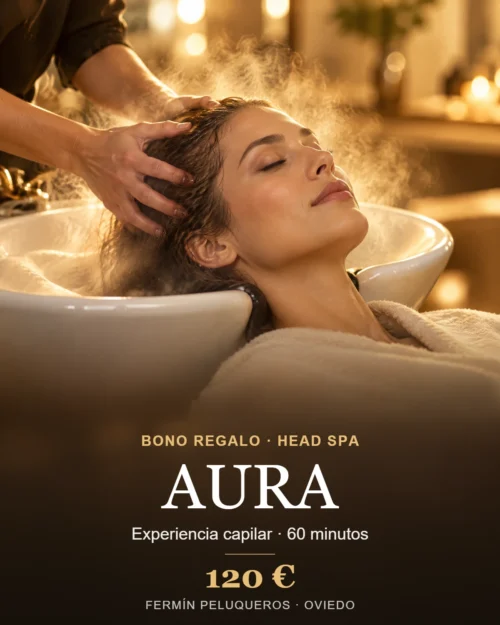 Peluquería en Oviedo 4 Bonos Head Spa