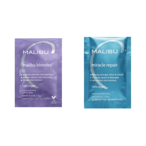Kit Mini Malibu Rehab Rubios: sobre Malibu Blondes y sobre Miracle Repair de Malibu C