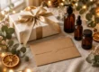 Regalo de Navidad para mujer: caja con lazo y bono regalo de belleza